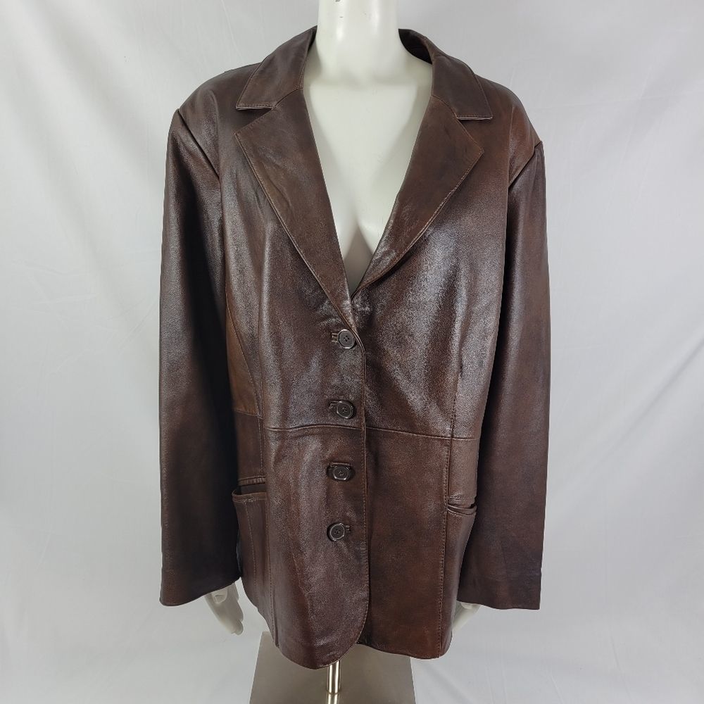 Venezia Women’s 26/28 factory Distressed brown lea